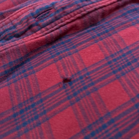 Flannel button up men’s size - Picture 4 of 9